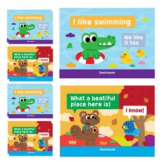 ARTMORE 可撕式素描本 隨機出貨, 8開, 30張, 10本