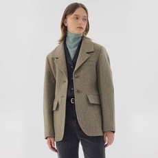 on&on 女款燈籠袖羊毛混紡夾克 NEW3XJA21