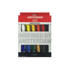 Talens 壓克力顏料 標準組, 20毫升, 12 種顏色