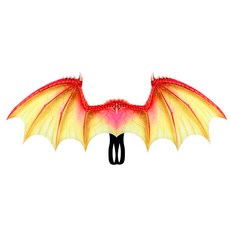 Maket Gamseong 派對道具 恐龍翅膀, 1個, 紅色
