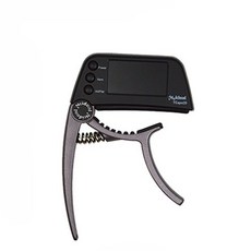 Widen Company 2 in 1 吉他調音移調夾調音器 咖啡色, 1個