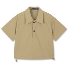 Day Day 兒童夏季繫帶短袖襯衫 UNI2086