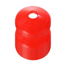 積木超市 碟形錐 50入, 紅色