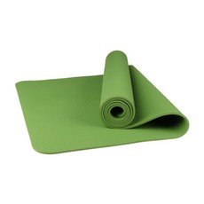 포픈 두툼 요가매트, 그린, 1개