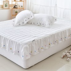 Ryugeumsuk 女人的花園 水洗刺繡純棉寢具 短版床包