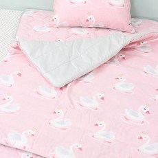 wisemama 孩童可拆式棉被, 王冠天鵝款