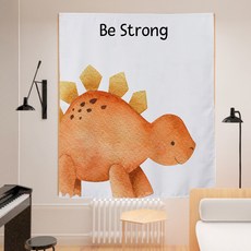 공룡 프린팅 다용도 커튼