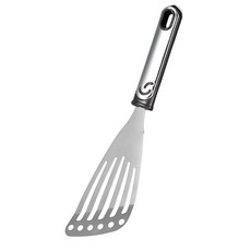 GENIAL GM 鍋鏟 中, 不鏽鋼亮面銀色 + 黑色, 1個