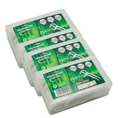 BYFIT Green Clean 牙線 75mm, 4個, 50入