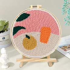 DaySoy 藝術課 感性戳戳繡 針織 DIY 套組, 1個, NO 27