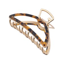 수스다 반달모양 메탈 셀룰로오스 빅사이즈 올림머리 헤어집게핀