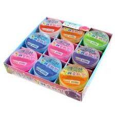 Friends乾淨的彩色史萊姆 9種組, 隨機發貨, 1套