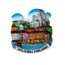 세계 여행 컬렉션 냉장고 자석, 유럽핀란드헬싱키