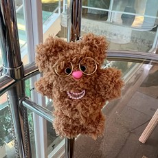 컬러풀 모루 인형 키링