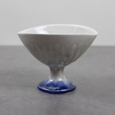 Dalsogum 陶瓷冰品甜點碗, 1個, 灰色