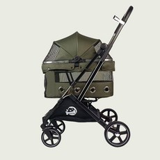 레드퍼피 스테이지 C01 유모차, 다크카키, 1개