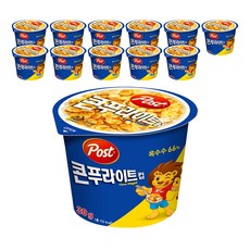 Post 玉米脆片 杯裝, 30g, 12杯