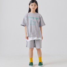 바브키즈 주니어 아동용 마이도그 상하의 세트
