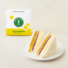 그린래빗 에그 단호박 샌드위치 2개입, 260g, 1개 260g, 1개