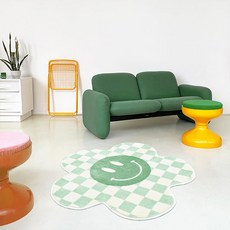 Isabel Home微笑花押紋地墊