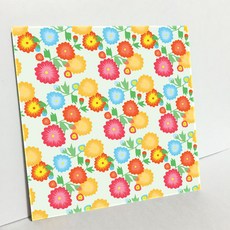 HTP 傳統圖案磁磚 K0294 1000294 菊花紋