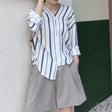 Oversize日常寬版孕婦五分短褲