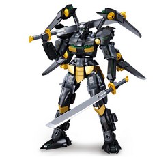 普蘭迪 闇黑蝙蝠俠 科技系列相容積木機器人, 1個, 多色