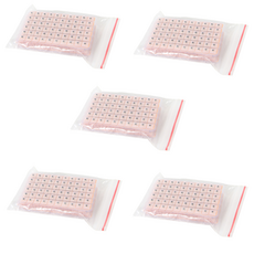 珠珠造型耳穴按摩貼 600入, 5個, 混合顏色