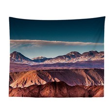 翠綠森林與綠色植物宇宙風景沙灘巾掛毯 32, 混合色