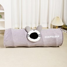 Gato 貓咪隧道 躲貓貓 躲藏屋 120cm, 1個, 灰色