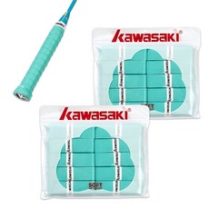 kawasaki 川崎 握把布 ULTRA SOFT 001 10入, 2個, 薄荷綠