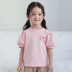 Bebezoo 女童透氣Good Girl泡泡袖T恤