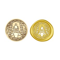 Mihwabujang 聖誕節封蠟印章 封蠟火漆印章, 02 SD_038, 1個