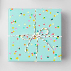 IndiK 印地K 五彩紙屑包裝紙, 薄荷, 10個