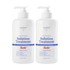 닥터시드 스칼프 안티헤어로스 솔루션 트리트먼트 플로랄블룸, 500ml, 2개