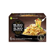 이가자연면 알리오올리오 파스타 6p, 1.155kg, 1개