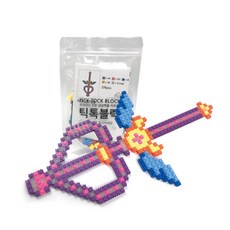 TikTok積木 拼插Diform積木 夜光魔杖套組 NO13807, 混合色, 1個