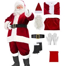 Elsso 男女通用高級聖誕老人套裝 UC0405