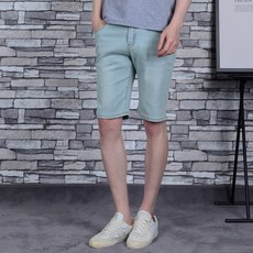 男款IN基本時尚牛仔短褲
