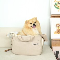 REDPUPPY 犬 Cheon-seon 小狗 Com R 露跟鞋, 米色