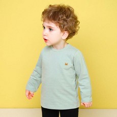 mollimelli 兒童New Cheetah刺繡基本款T恤