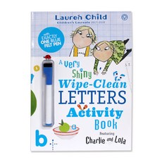 찰리 앤 로라 A Very Shiny Wipe-Clean Letters Activity Book, HachetteChildrensGroup