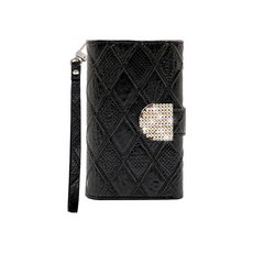 Nelshia 鑽石錢包式日誌手機殼