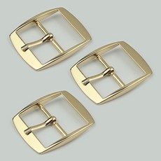 MaDaKkuMi 包包背帶裝飾 DIY 手工藝 H型扣環 32mm 3入, 金色(扣環), 1套