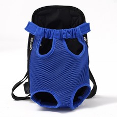 Market A 寵物網眼移動提籠, 藍色