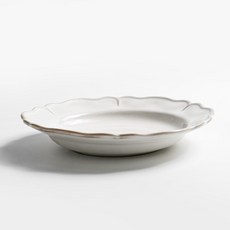 北歐復古花朵形狀碗 2號 直徑26cm, 1個, 混色