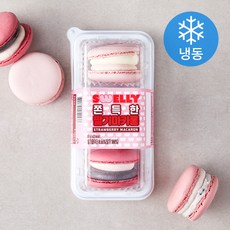 스웰리 쫀득한 딸기 마카롱 3개입 (냉동), 87g, 1개입, 1개