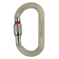 Petzl OXAN 螺旋鎖登山扣 AP-M72ASL, 1個, 金色
