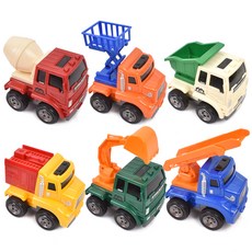 Oz 玩具團隊卡車重型設備套組 6 337B, 混合顏色