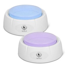 DING DONG PET 寵物可錄音按鈴訓練器 2入組, 藍色, 紫色, 1組